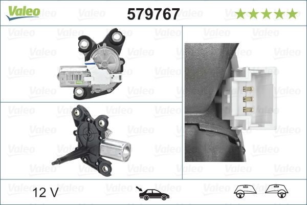 Motor stieračov Valeo Service (579767)